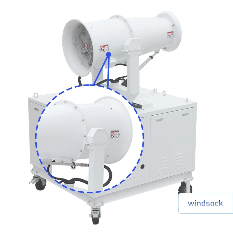 سعر المصنع قمع الغبار سعر مدفع الضباب المتنقل لمحطة البناء