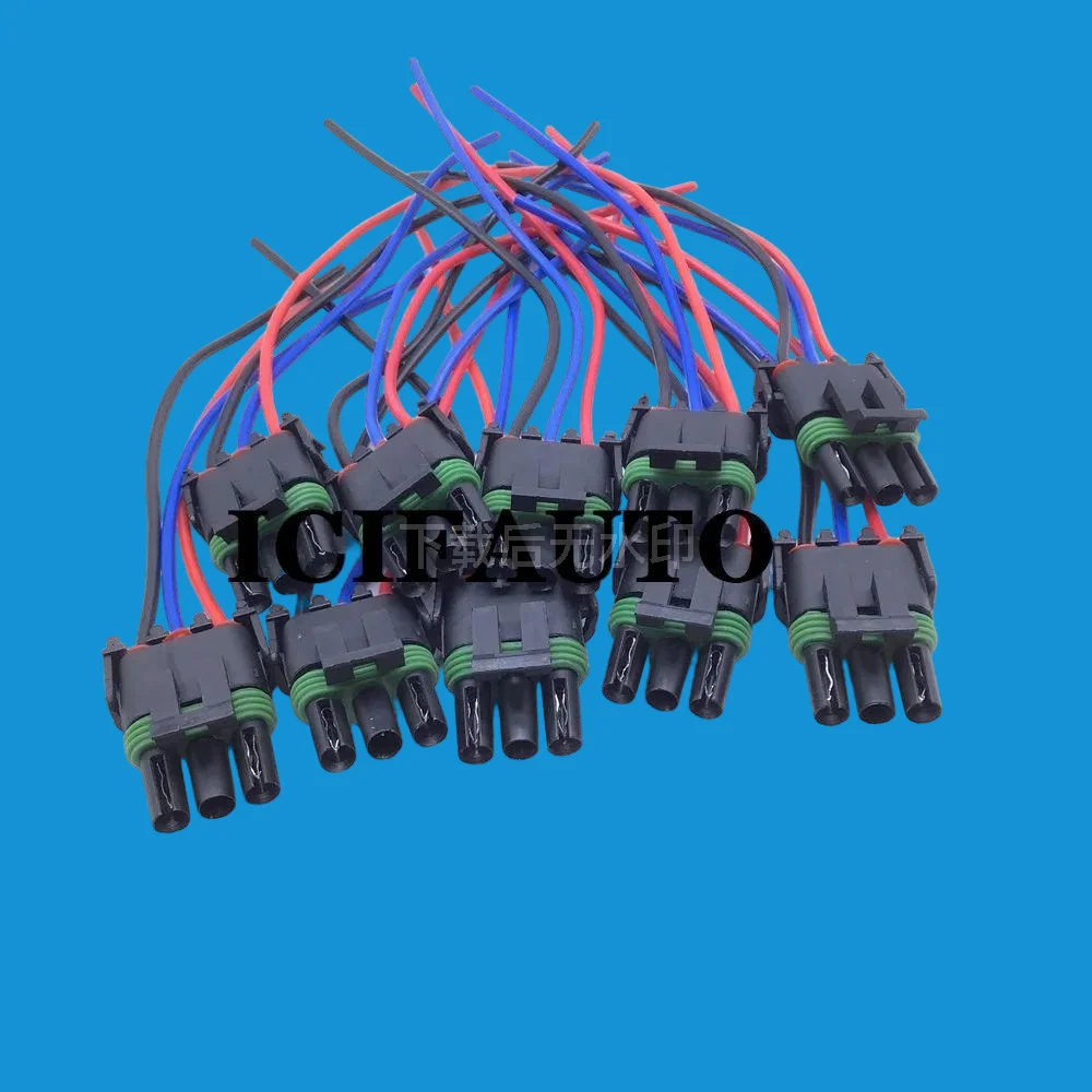 1/2/5/10 Manifold Absolute Pressure Map Sensor Connector for Buick Cadillac Chevrolet GMC 12569240, 16137039, 16017460, 16158055