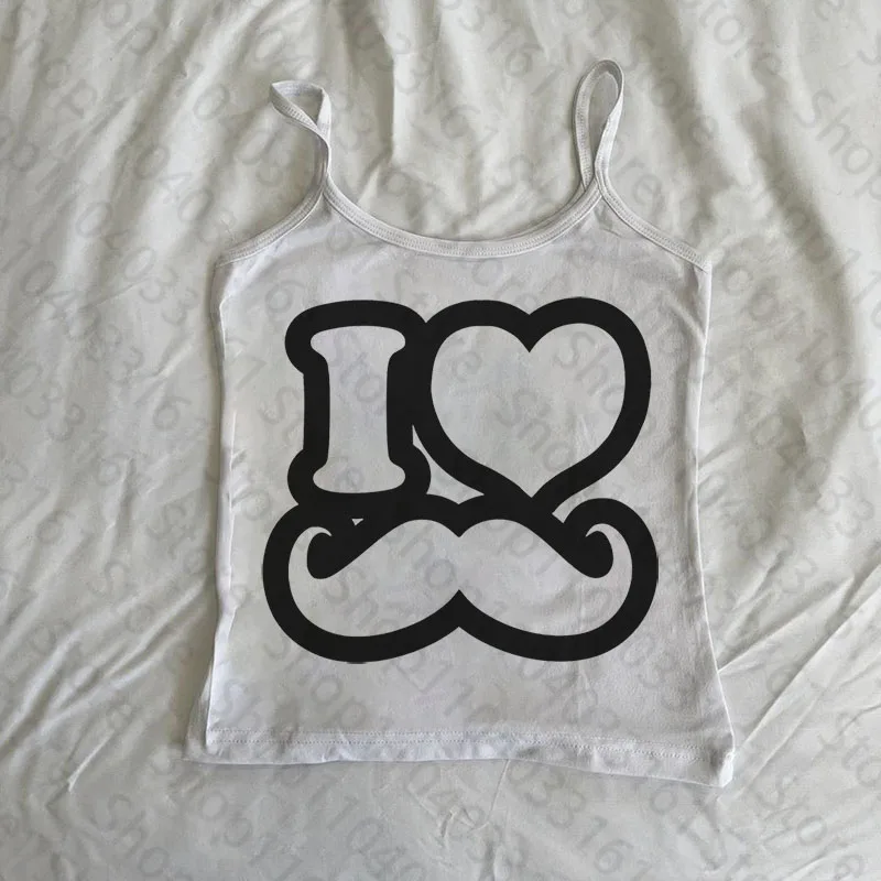 

90s Vintage Gothic Women Corset Tank Top Baby Tee Y2k Clothes shirt Print Emo Punk Figure Graphics Camisole Top Grunge Crop Tops