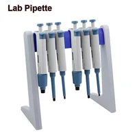 Pistola de micropipeta de laboratorio de calidad H, pipeta de un solo canal, pipeta de plástico ajustable Digital, medio esterilizable en Autoclave con punta