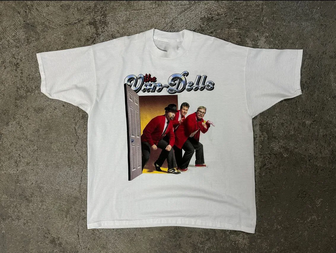 The Van-Dells Tour Concert Unisex Tee Shirt Cotton Full Size CS484