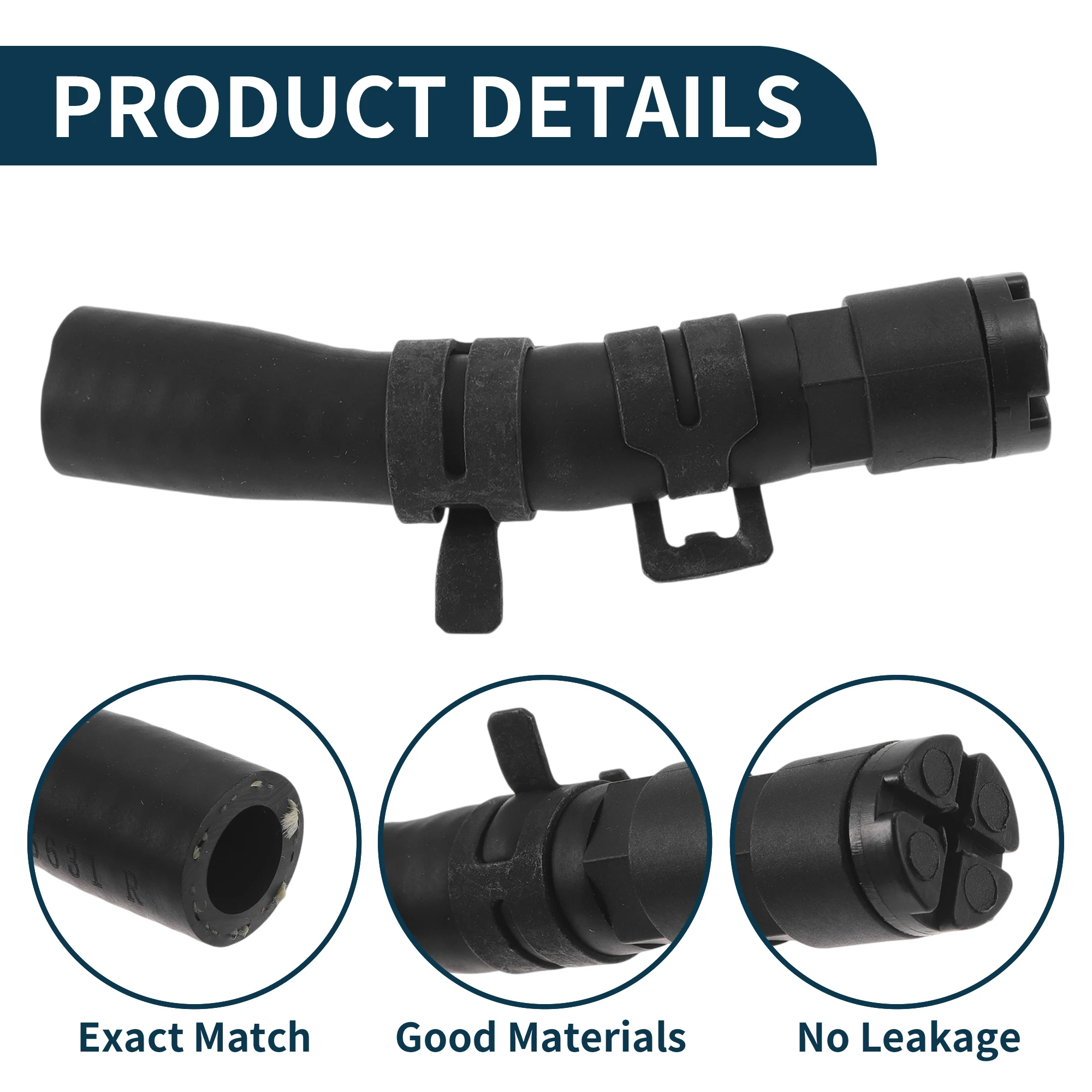 

UXCELL Radiator Hose Heater Hose Radiator Outlet Hose Pipe No.LR035631 for Land Rover for Range Rover IV 19 Rubber Coolant Pipe