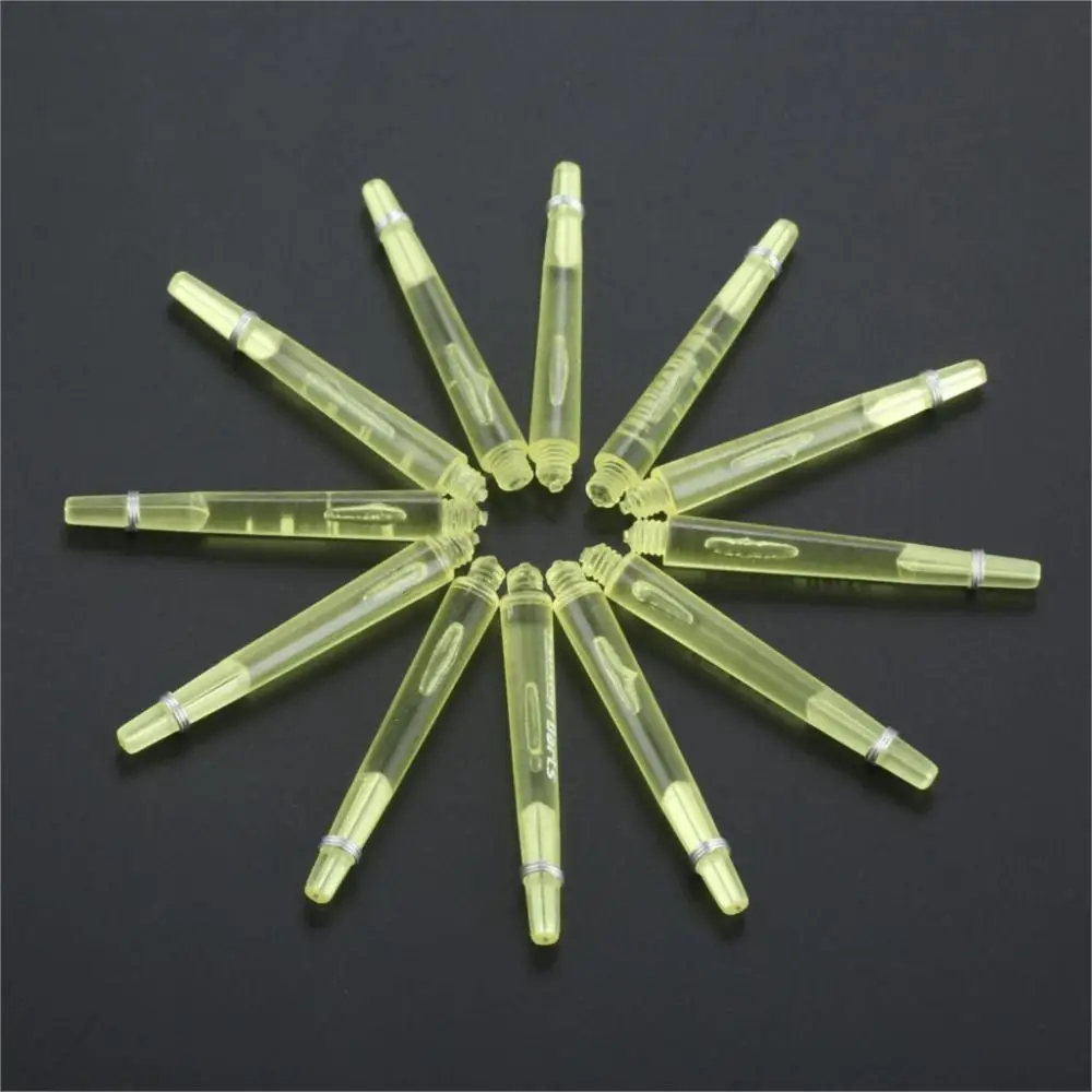 Darts Accessories Dart Tip Replacement Darts Shafts 4.5mm Screw Thread with Stainless Steel O Ring Transparent Dart Stems