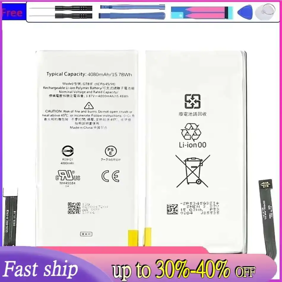 

GTB1F 4800Mah Replacement Battery For Google Pixel 5 Pixel5
