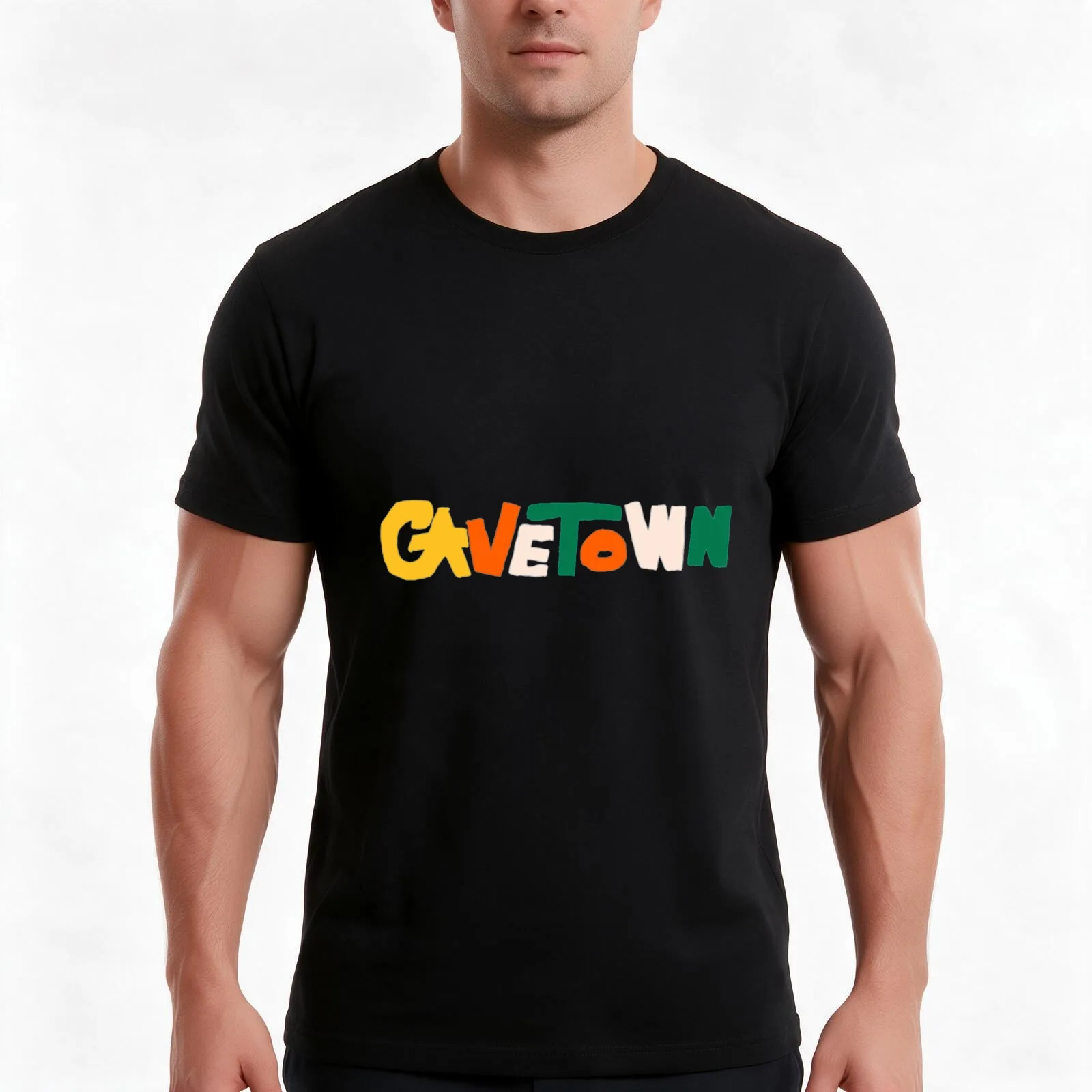 cavetown T-Shirt, Summer Casual Cotton Tee, Oversized Streetwear Tops, Vintage Graphic Print, Loose Fit Short Sleeve
