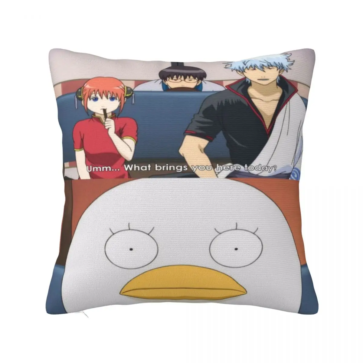 Elizabeth Gintama Tapestry｠anime Pillowcases Merch Soft Cushion Cover Throw Pillow Cover Home Decor Square Multi-Size