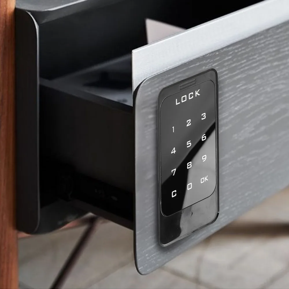 Security Keyless Entry Cabinet Lock Waterproof Gym Electronic Cabinet Lock Keypad Cabinet Lock Apartment
