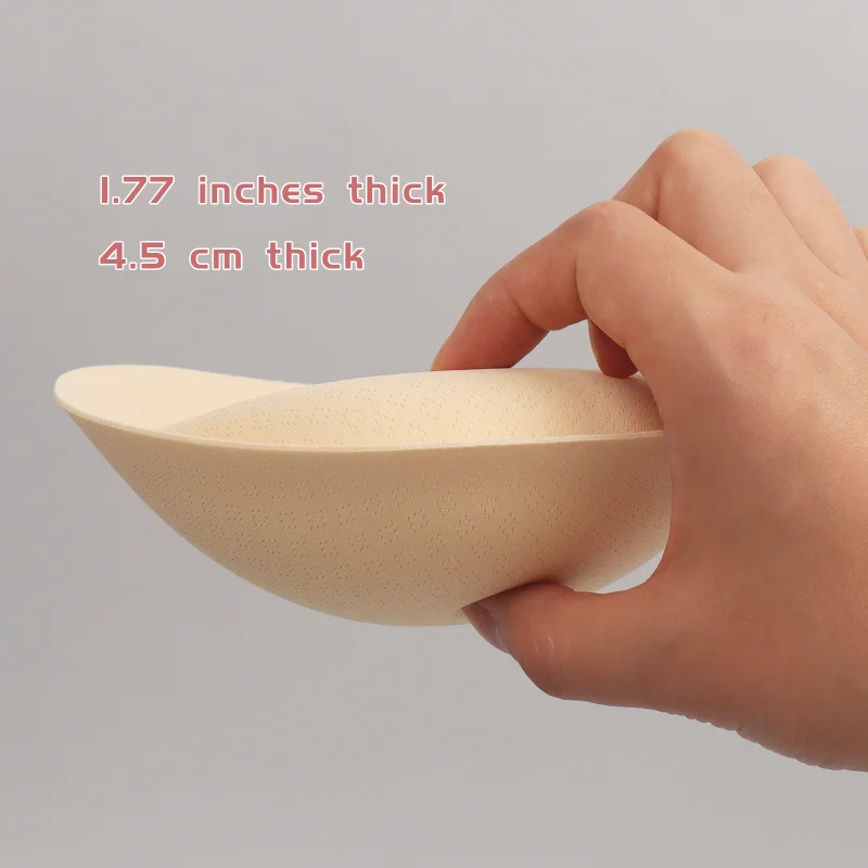 Thickened 4cm Gathered Bra Padding Swimsuit Inserts