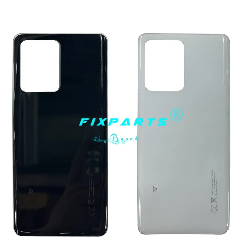 Glass For Redmi Note 12 Pro+ Battery Cover Rear Door Housing Back Case Replacement 22101316UCP  22101316UG Battery Cover