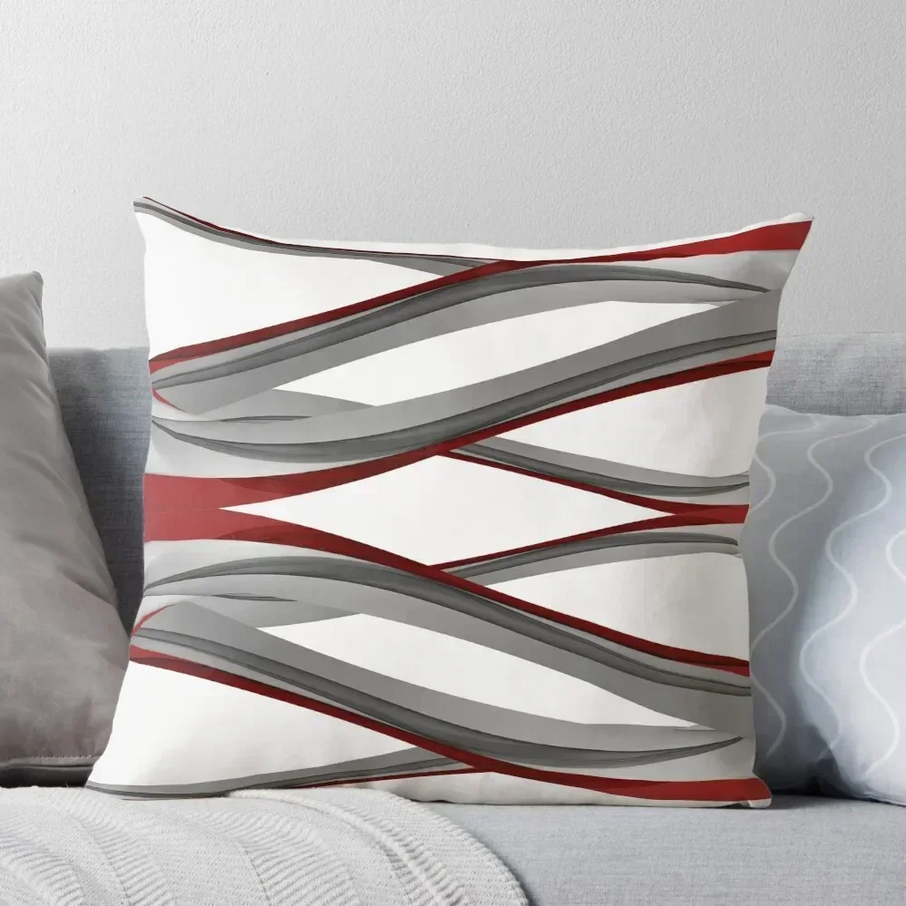 red and gray spiral Throw Pillow sleeping pillows Cushions For Children Couch Pillows pillow