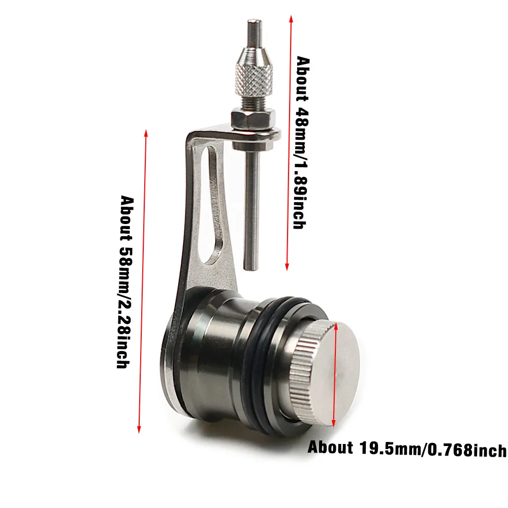 1Pcs Fishing Knot Tying Assist Device - Durable Aluminum Alloy GT Knot Tool, Easy to Use for All Anglers, 5 Colors Available