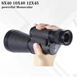 Metal Monocular Telescope Mini Compact Long Range HD Professional Monocular Powerful Outdoor Travel Hunting Camping Equipment