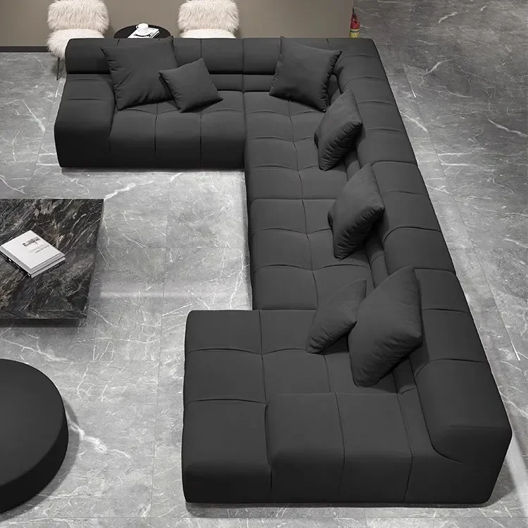 أريكة بسيطة، نفخة، زاوية، مجموعة، أريكة قماش #5