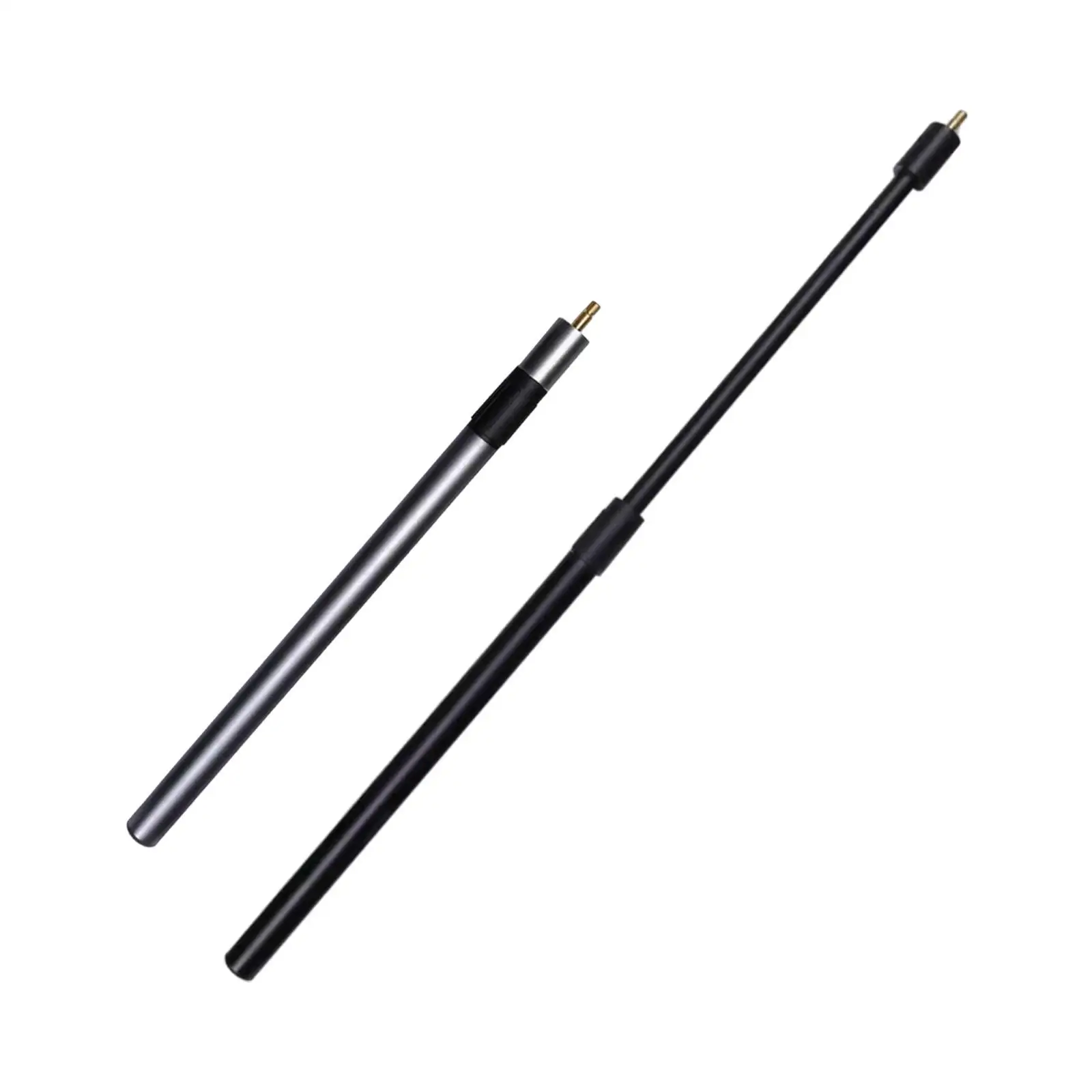 Telescopic Pool Cue Extender Rod Adjustable Pool Cue Extension End Lengthener Professional Snooker Billiard Pool Cue Attachment