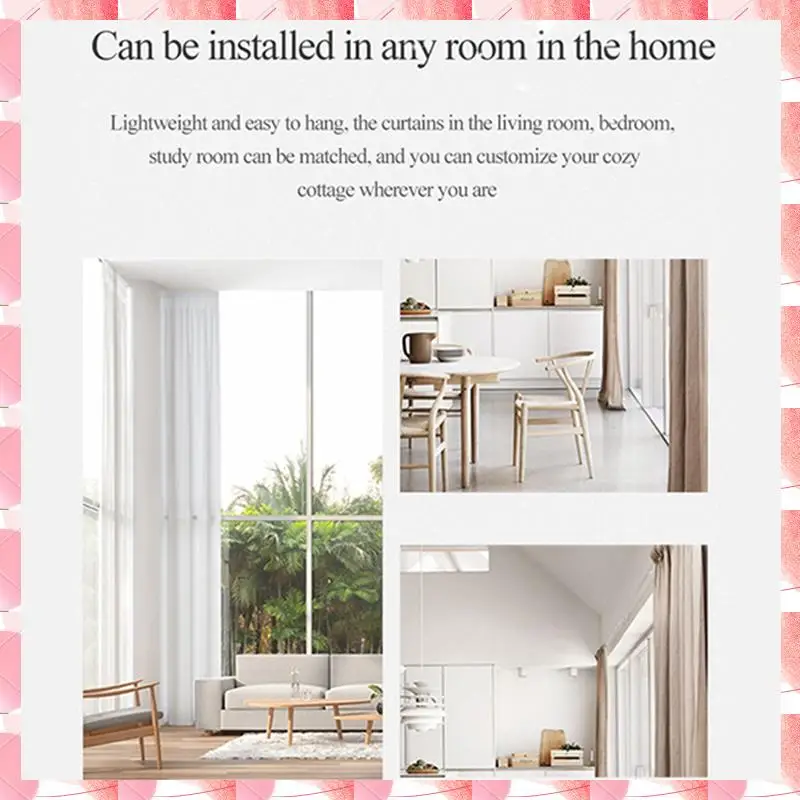 JAJA Smart Curtains Robot Roman Rod Track/T/U-Rail Tracce 3 In1 Apri tenda automatico Motore per tende con telecomando