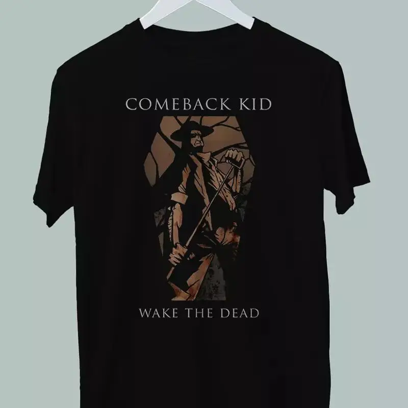 

Черная футболка Comeback Kid Band