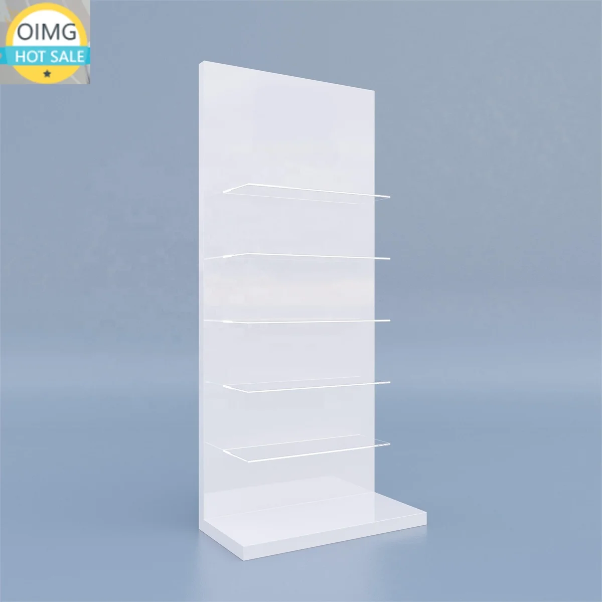 Beauty Nail Salon Display Stand Cosmetics Shop Shelves Display Racks Makeup Showcase Cabinet