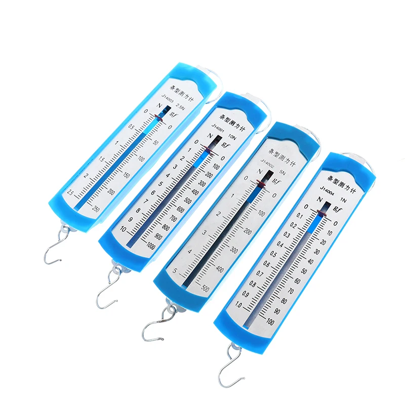 1N/2.5N/2.5N/5N/10N Newton meter / force gauge Bar box spring dynamometer balance Physics Experiments