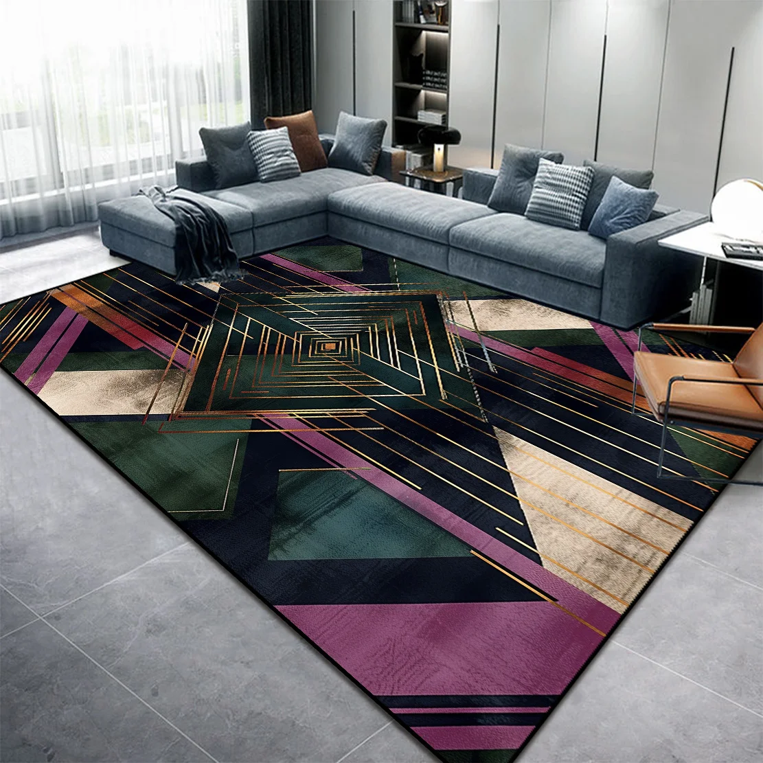 Modern Abstract Living Room Carpet Rugs for Bedroom Home Decor Leisure Rug Washable Lounge Coffee Tables Floor Mats 140x200cm