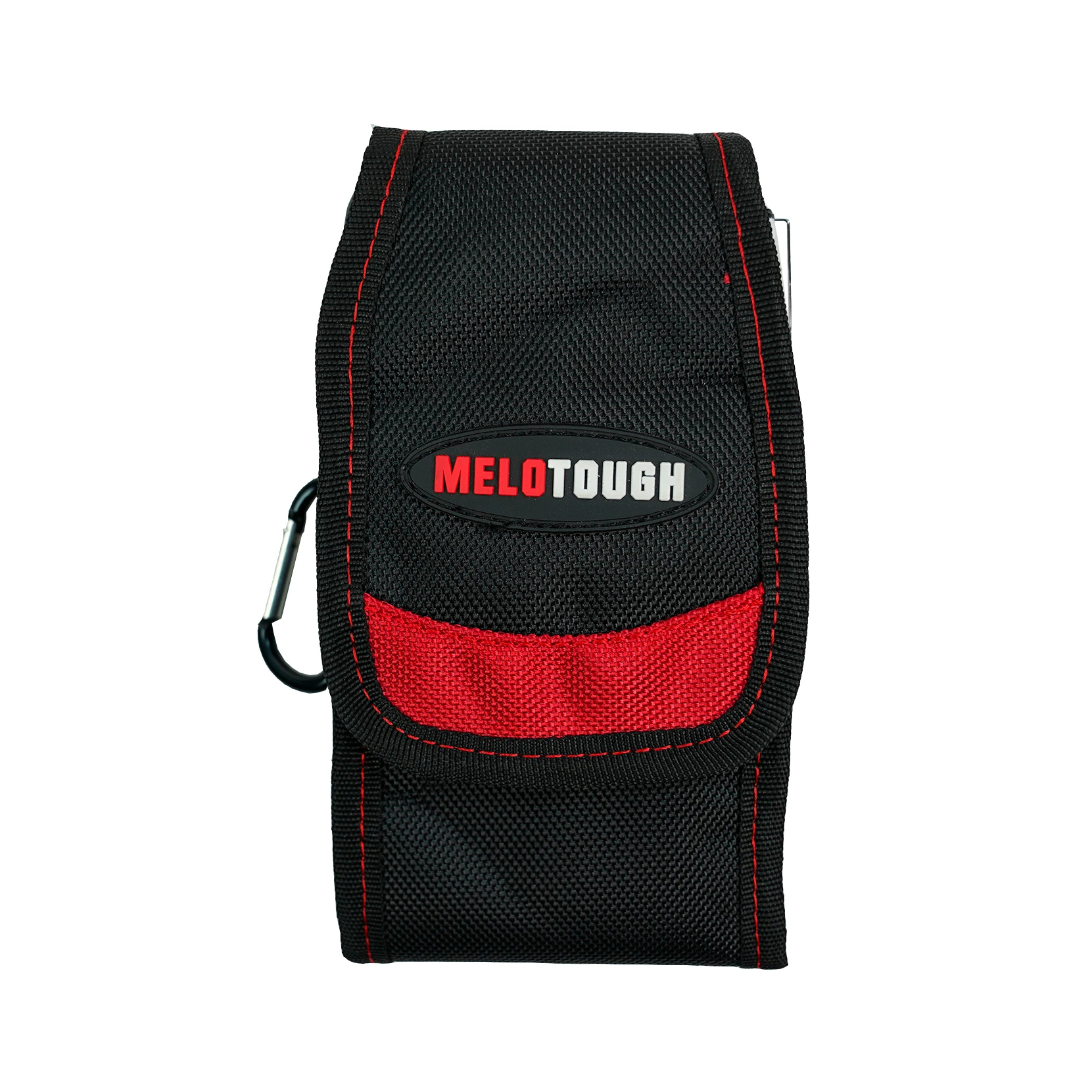 MELOTOUGH Tool Pouch with Various Sized Pockets and Electrical Tape Thong Hammer Holder Electricians Tool Bag