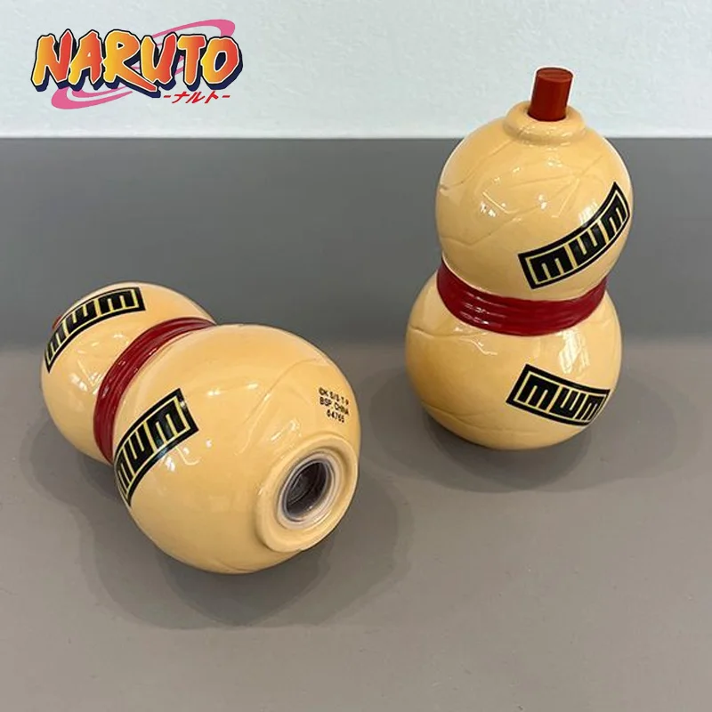 

Naruto Gaara Gourd Mini Seasoning Bottle Anime Figurines Spice Bottle Salt Picnic BBQ Outdoor Cooking Tool Kitchen Accessories