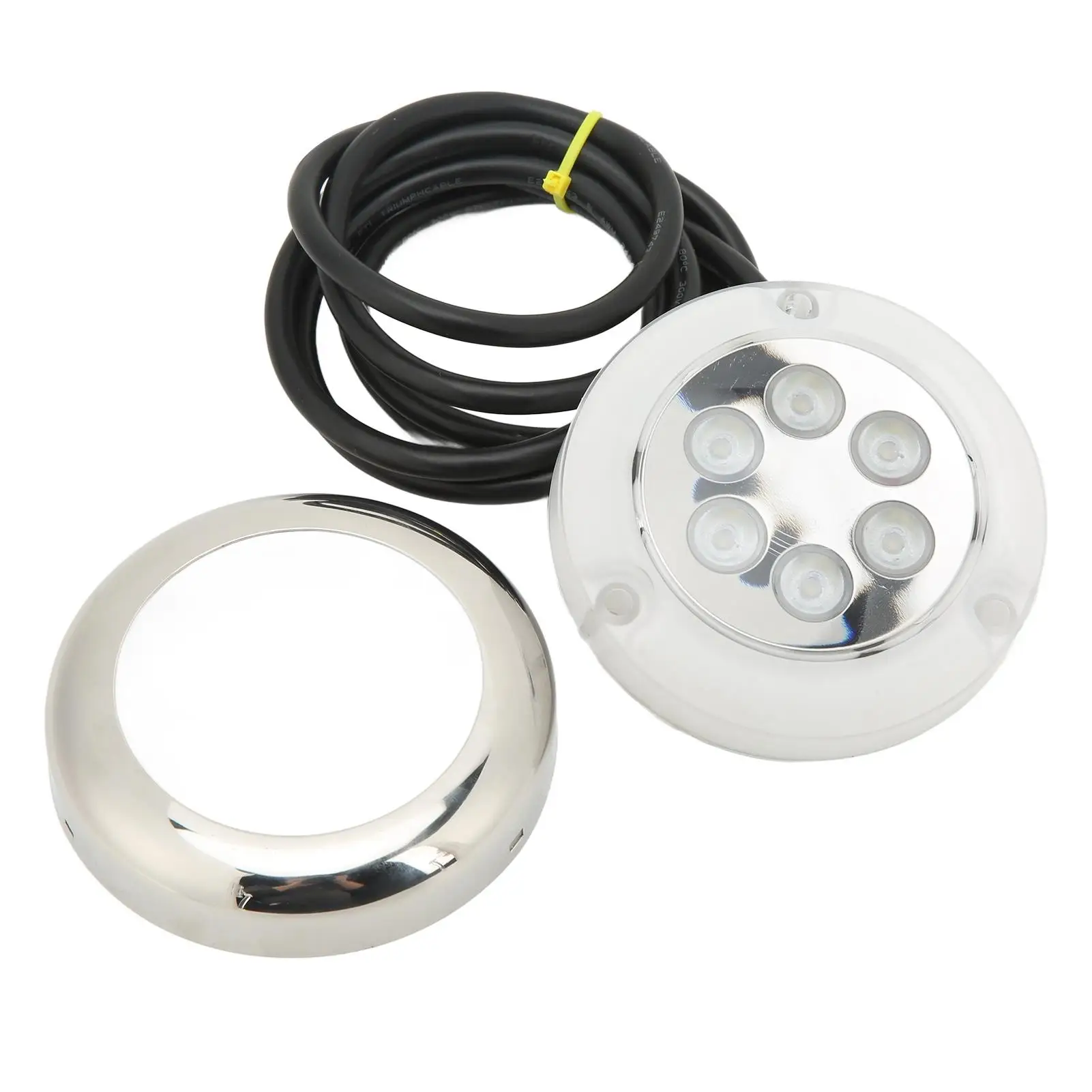 Subaquática Superfície Mount LED Light, lâmpada impermeável para Yacht, 12V-24V DC, 3,5"