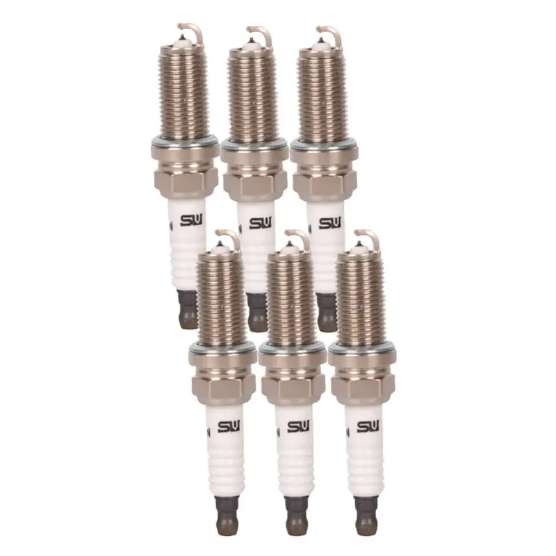 6Pcs Platinum Spark Plugs Fits Hyundai Nissan Infiniti Yamaha 4469 LFR5AIX11