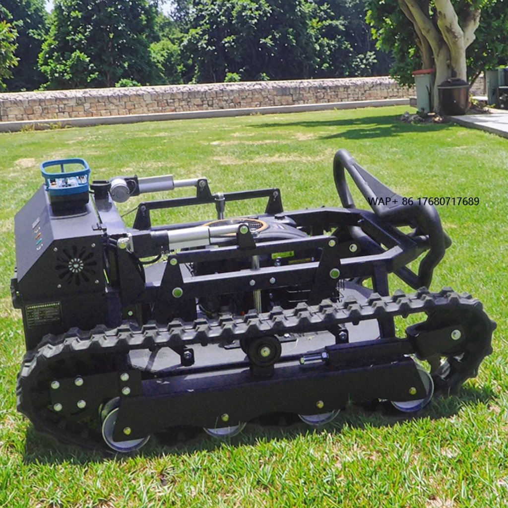 

Remote Control Slope Lawn Mower Robot Multi-Functional Brush Cutter 1-Year Warranty Weeding Machine
