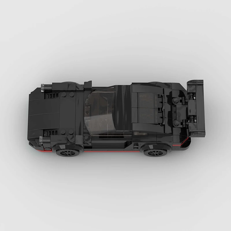 Brinquedos colecionáveis de montagem de modelo de corrida de carros, adequados como presentes de aniversário para interação pai-filho.