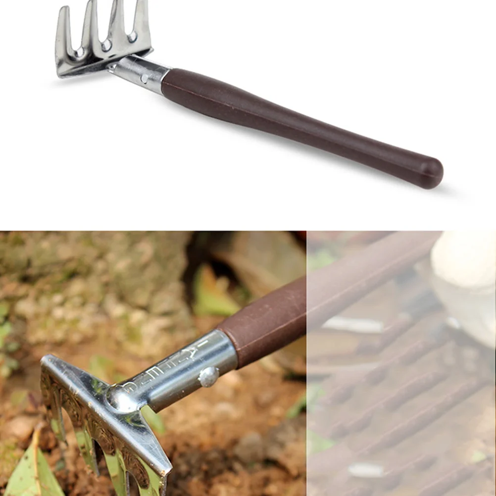 

3pcs Mini Garden Tool Set Stainless Steel Shovel Rake For Flowerpot Weeding Potted Planting Supplies Outdoor Indoor Yard Work