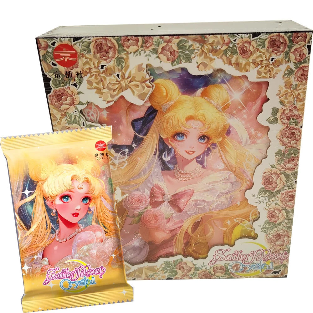 

Sailor Moon Anime Hobbies Collection Cards for Children Cute and Popular Magical Girl Peripheral Character Card Surprise Gifts