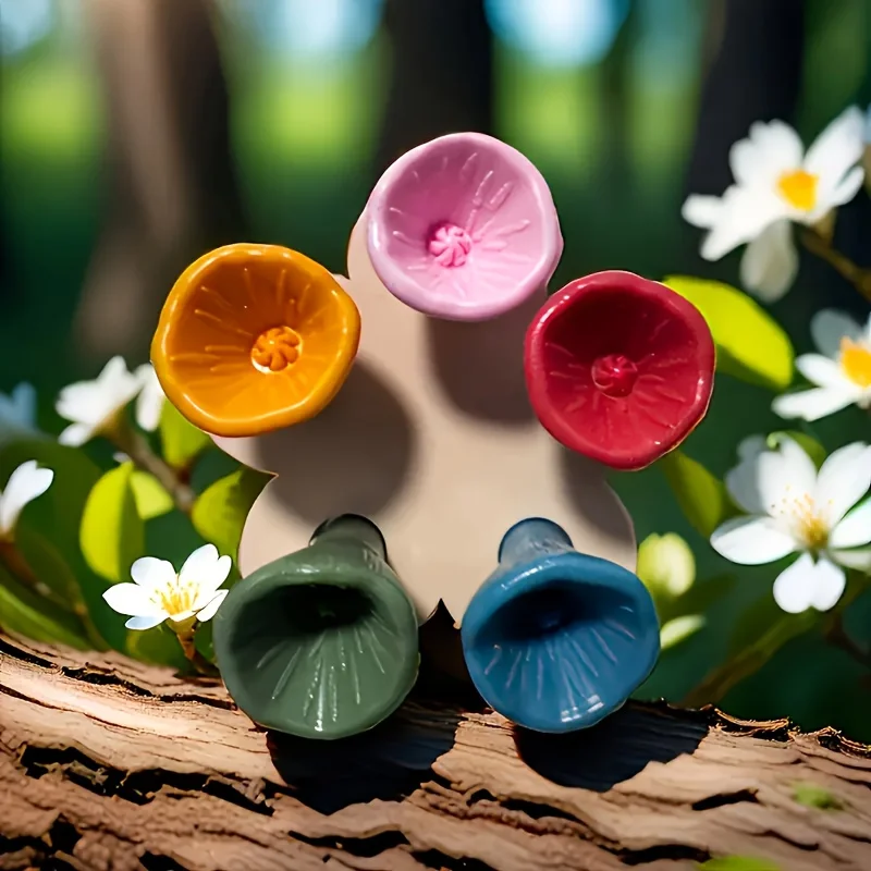 مجموعة واحدة من أكواب سقي النحل الملونة - أكواب شرب الحشرات، تجذب وتغذية النحل، مناسبة للبستنة والزراعة الحضرية