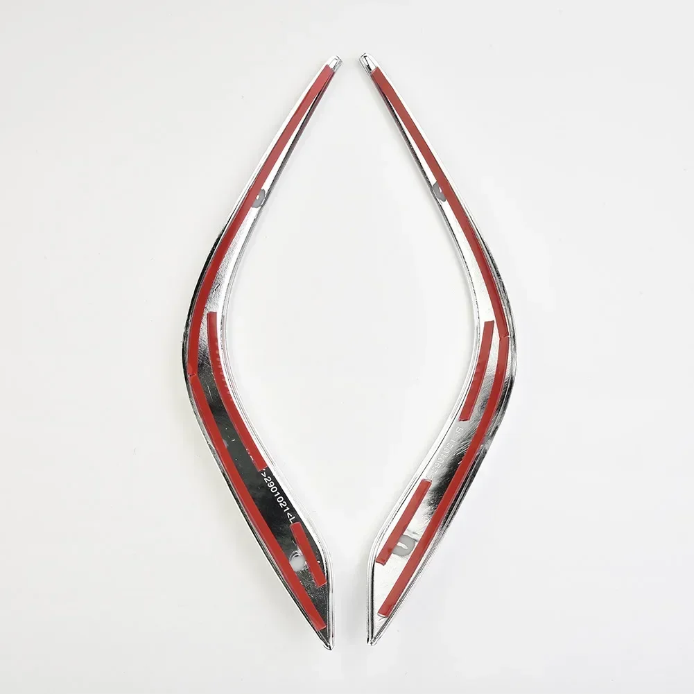 Chrome Front Fog Light Lamp Eyelid Eyebrow Foglight Ring Molding Cover Kit Trim Accessories For Mazda 6 Atenza Gj 2014-2016