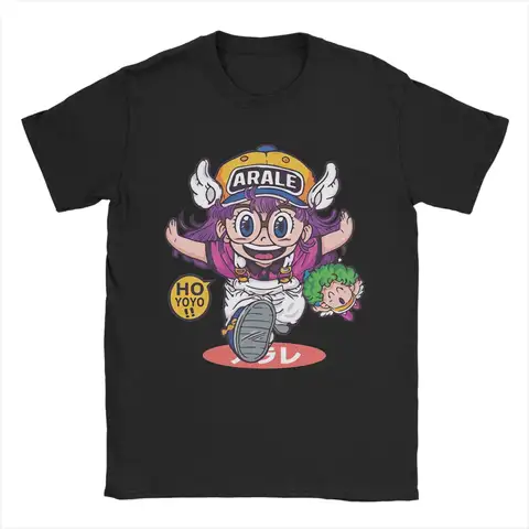 Novelty Arale Norimaki  Dr. Slump  T-Shirt for Men O Neck Cotton T Shirt  Short Sleeve Tees New Arrival Clothes