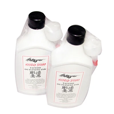 Black ink cosmetic pigment 360ml/bottle tattoo ink permanent colors tattoo supplies tattoo paint - Image 5