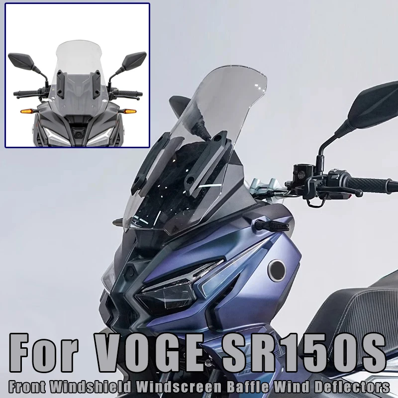 

Motorcycle Front Windshield Windscreen Baffle Wind Deflectors Protector Cover Accessories For VOGE SR150S SR150 S SR 150S