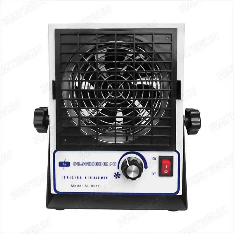 Good quality Electrostatic Industrial Static Eliminator Warm SL-801D Air Blower Ionizer with Warning Function