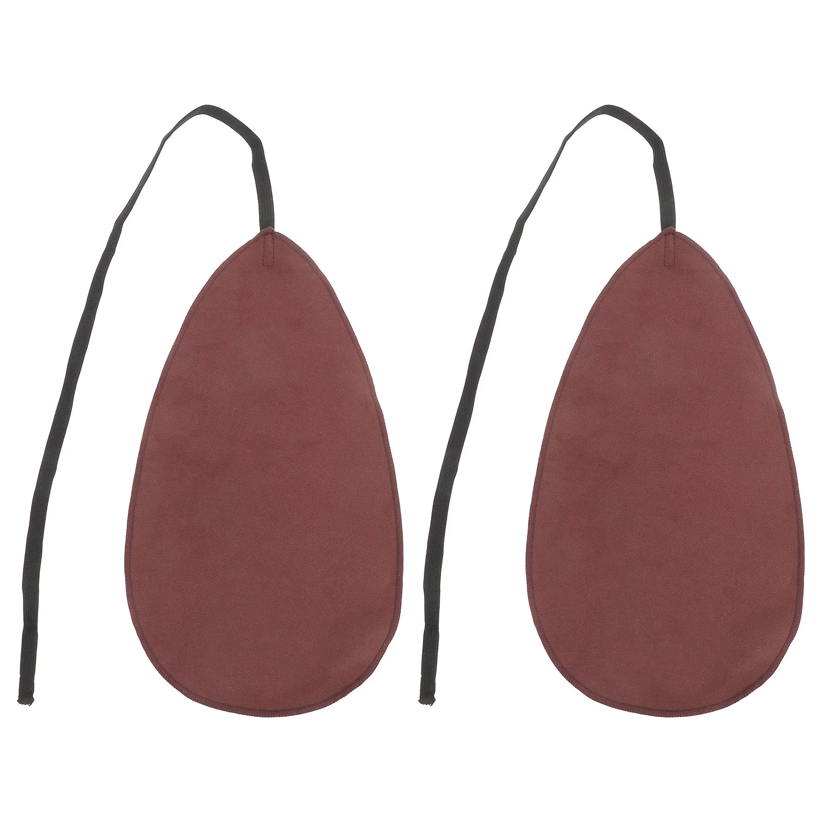 

2 Pcs Musical Instrument Cleaning Cloth Flute Saxophone Coffee Care for Clarinet