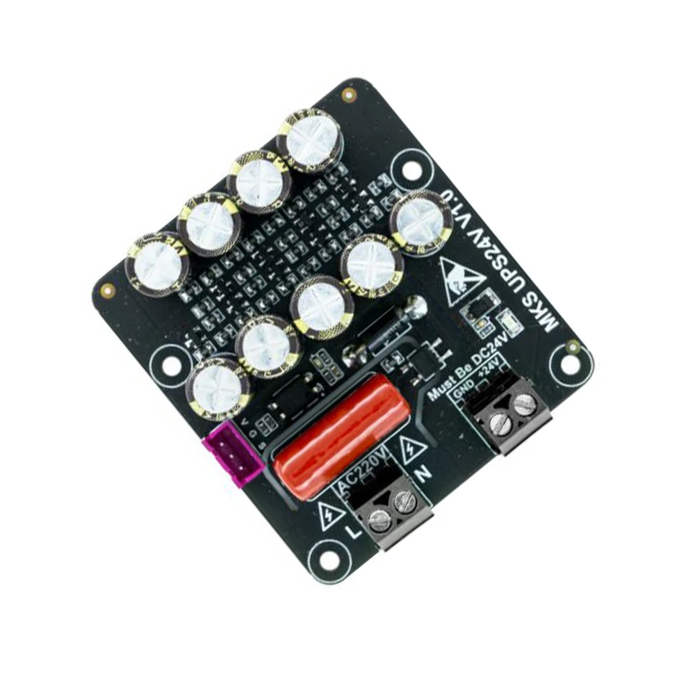 MKS 24V UPS Module 3D Printer Parts Power Failure Detection Elevator Z Axis Model Protection for 24VDC