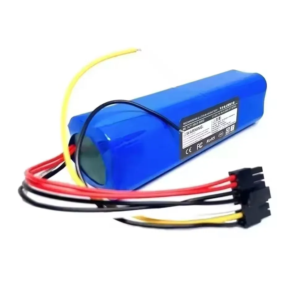 Afbeelding 6: 18650 MH1-4S2P-300S robotbatterij 14,4 V 12800 mAh geschikt voor Cecotec Conga 5090 5490 6090 robotstofzuiger