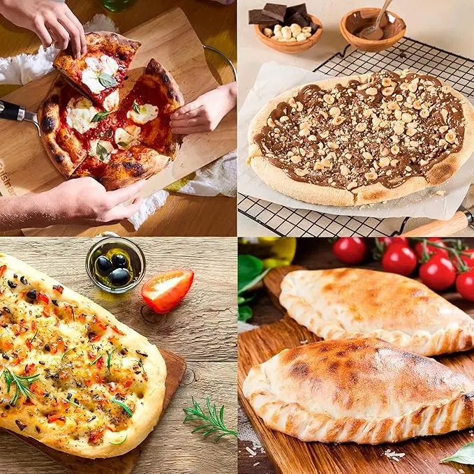 فرن بيتزا داخلي عالي الجودة من بيتزا، مع إعدادات مسبقة للبيتزا المتعددة وأدوات تحكم بسيطة باللمس، كهربائي، جديد