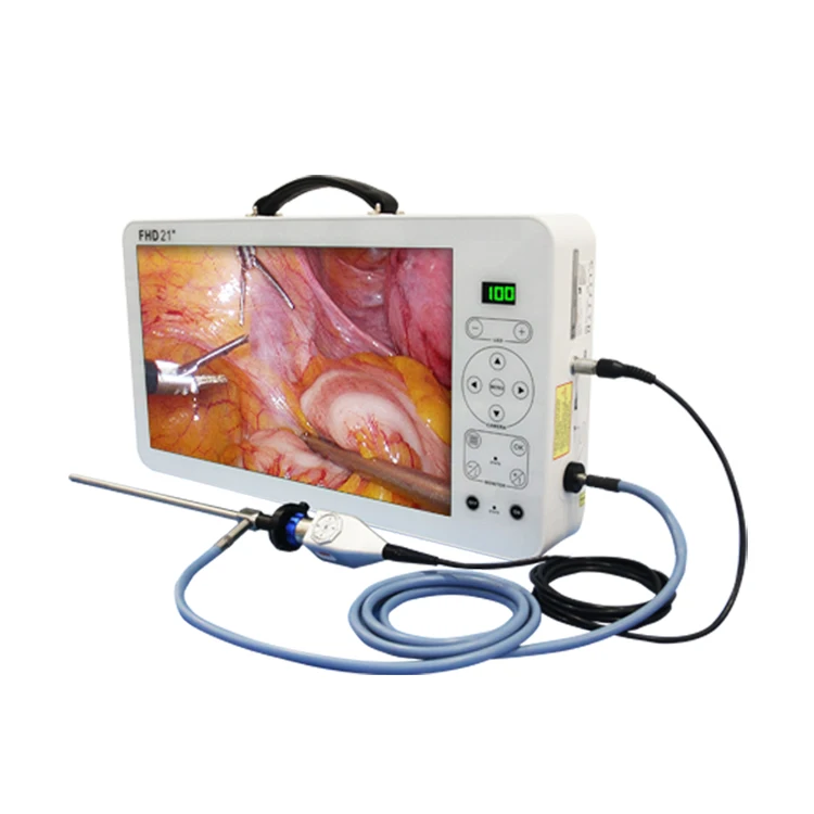 portable big screen 21 inch medical endoscope  for laparoscopic hysteroscopic Surgery