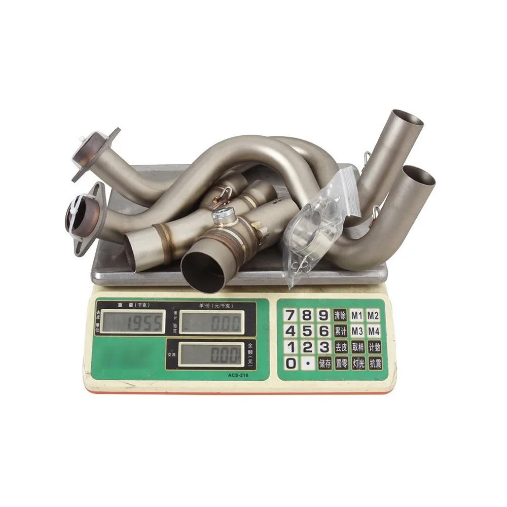 Für Kawasaki Ninja 650 Z650 2012-2023 Komplettes Auspuffsystem Endrohre Krümmerrohr Auspuffrohre – Detail 3