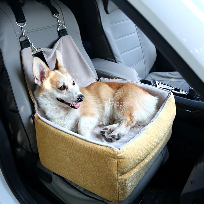 Pet Travel Safety Seat Small Dog Car Pet Nest Car Kennel
