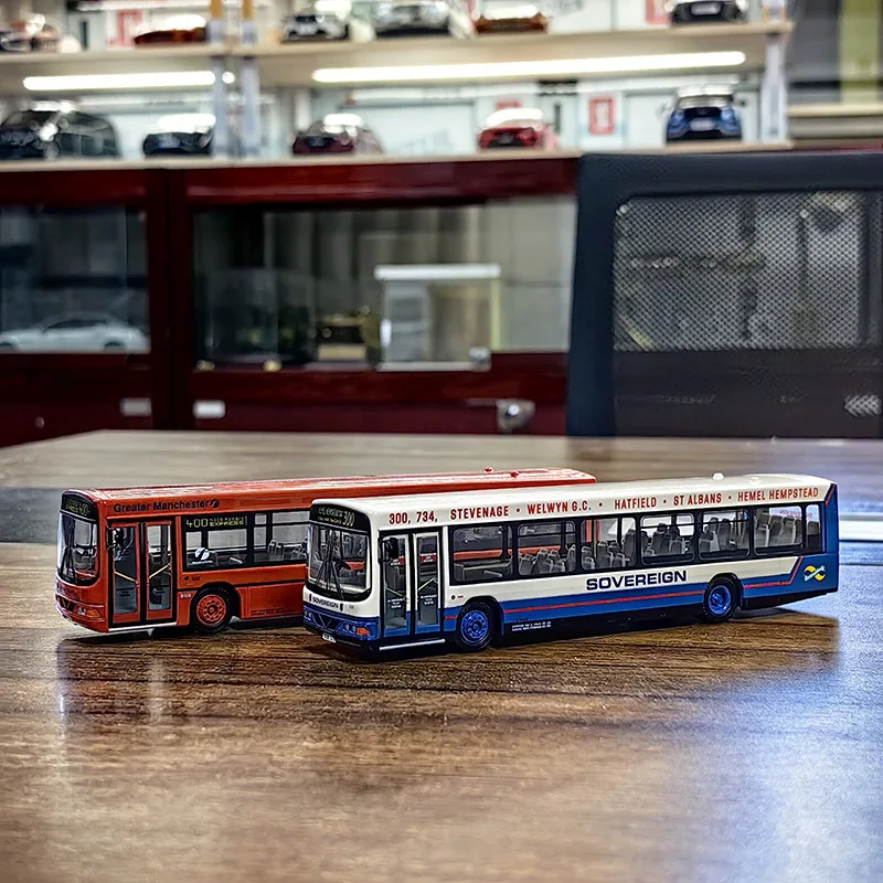 1:76 Bus B10B London Bus Urban Traffic Alloy Bus Model Collectible Ornaments