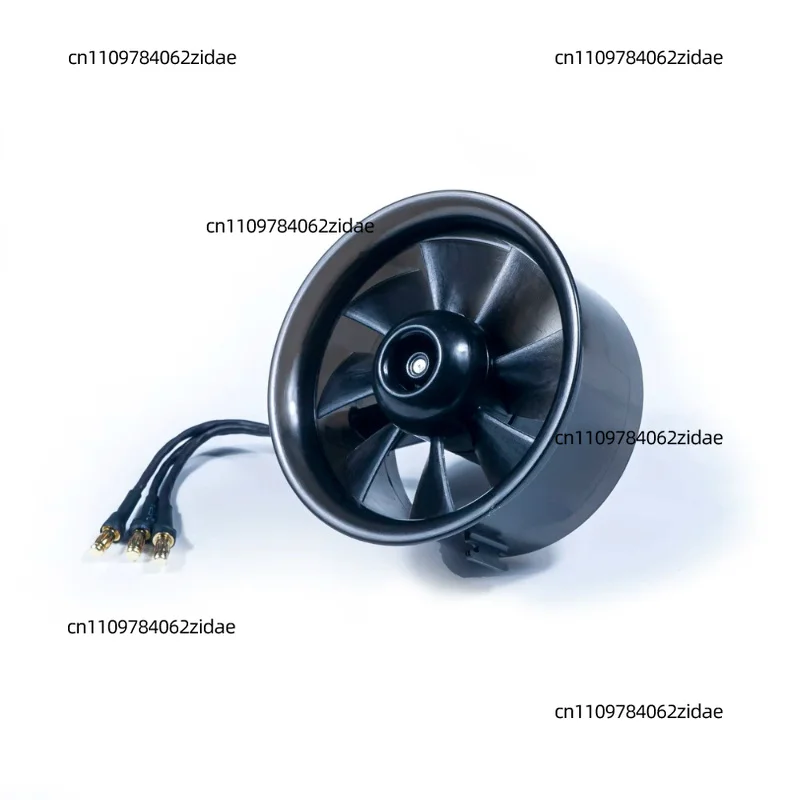 For AEO 64mm EDF Ducted Fan 8/12 Blades CW CCW Brushless Motor Set for RC Airplane