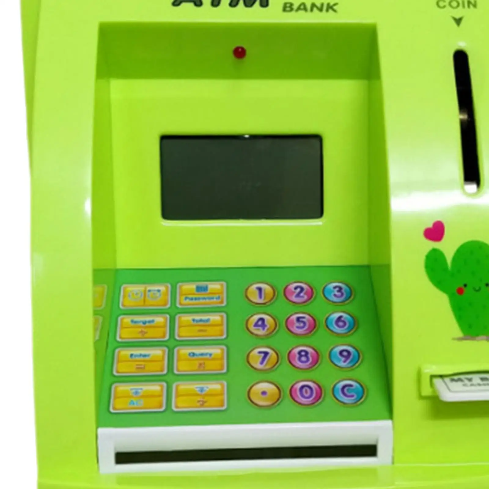 Kids ATM Piggy Bank LCD Display with Card,password, Recognition Money Saving Box for Kids Children Boys Girls Ages 3+ Gifts