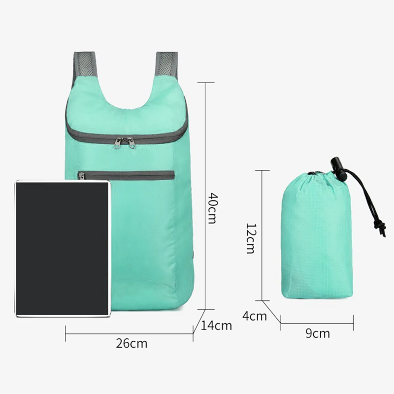 Portable Foldable Lightweight Backpack Travel Bags