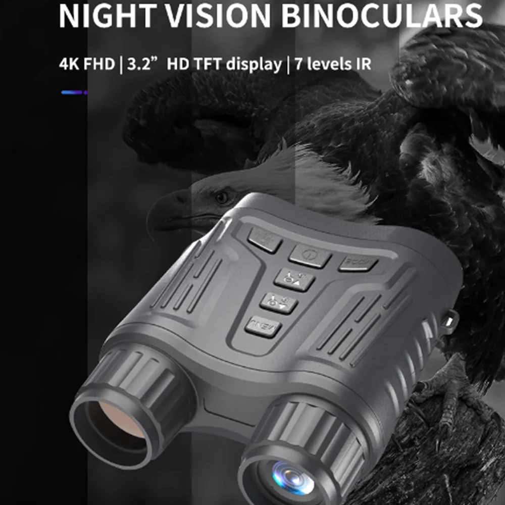 NV2180 Infrared Goggles Night Vision Binoculars Digital Hunting Telescope 4K Video 36MP Night Vision Hunting Camping Equipment