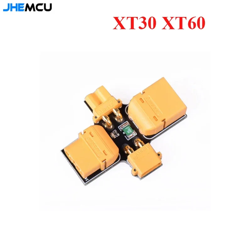 JHEMCU Smoke Stopper XT30 XT60 Male Female 1-6S Self-healing Resettable Fuse Smoke Test Tool for RC Model FPV Drone Boat Pasrt